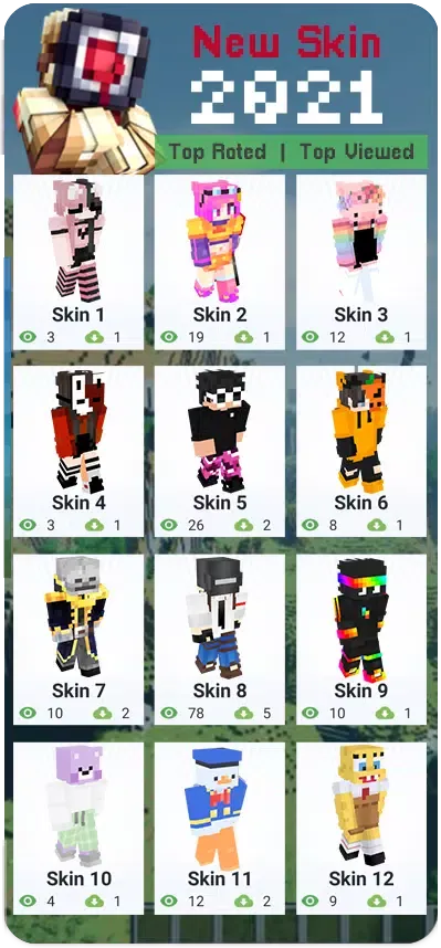 Screenshot di Crafty Skins: Custom skins