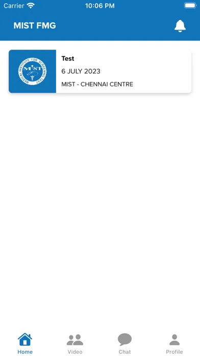 Ảnh chụp màn hình của MIST FMG