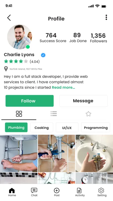 HireMe (Hire or GetHired) 스크린샷