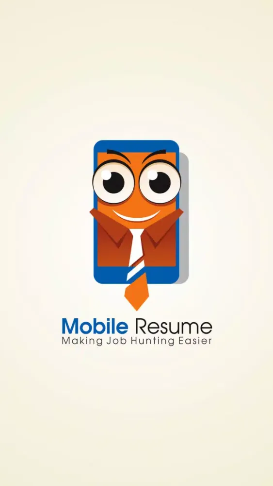 Capturas de tela do Mobile Resume v1