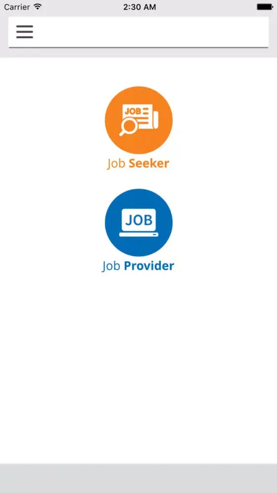 Capturas de tela do Mobile Resume v1