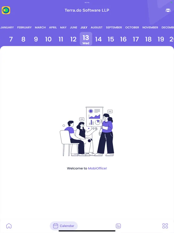 MobiOffice. iPad  스크린샷