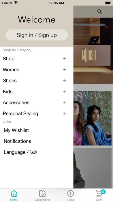Скриншоты Modish boutique - Shopping app
