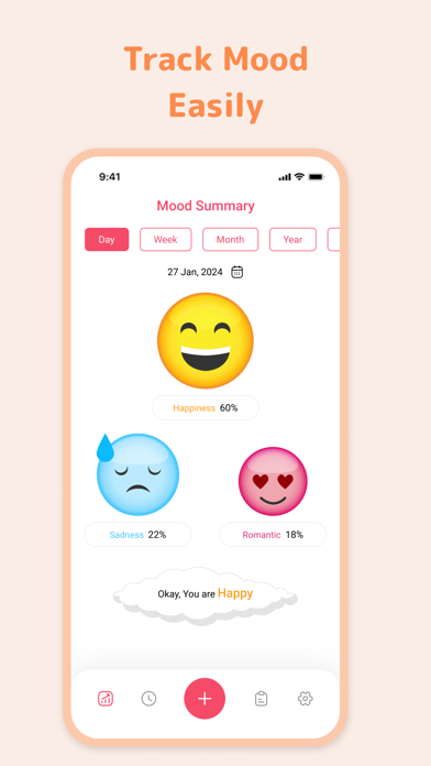 Mood Tracker - Diary, Journal স্ক্রিনশট