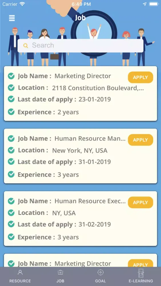 Скриншоты Coming Home App