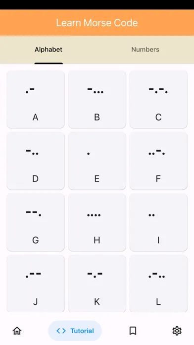 Capturas de pantalla de MorseWave: MorseCode Translate
