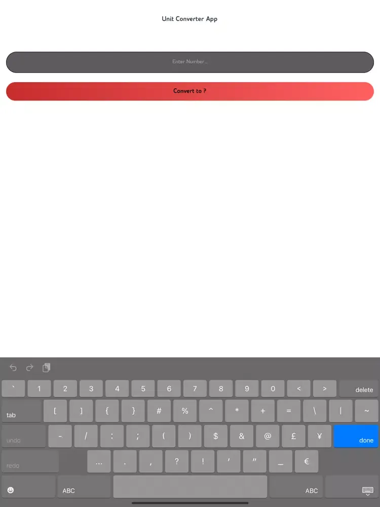 Unit Converter - 2020 iPad  स्क्रीनशॉट