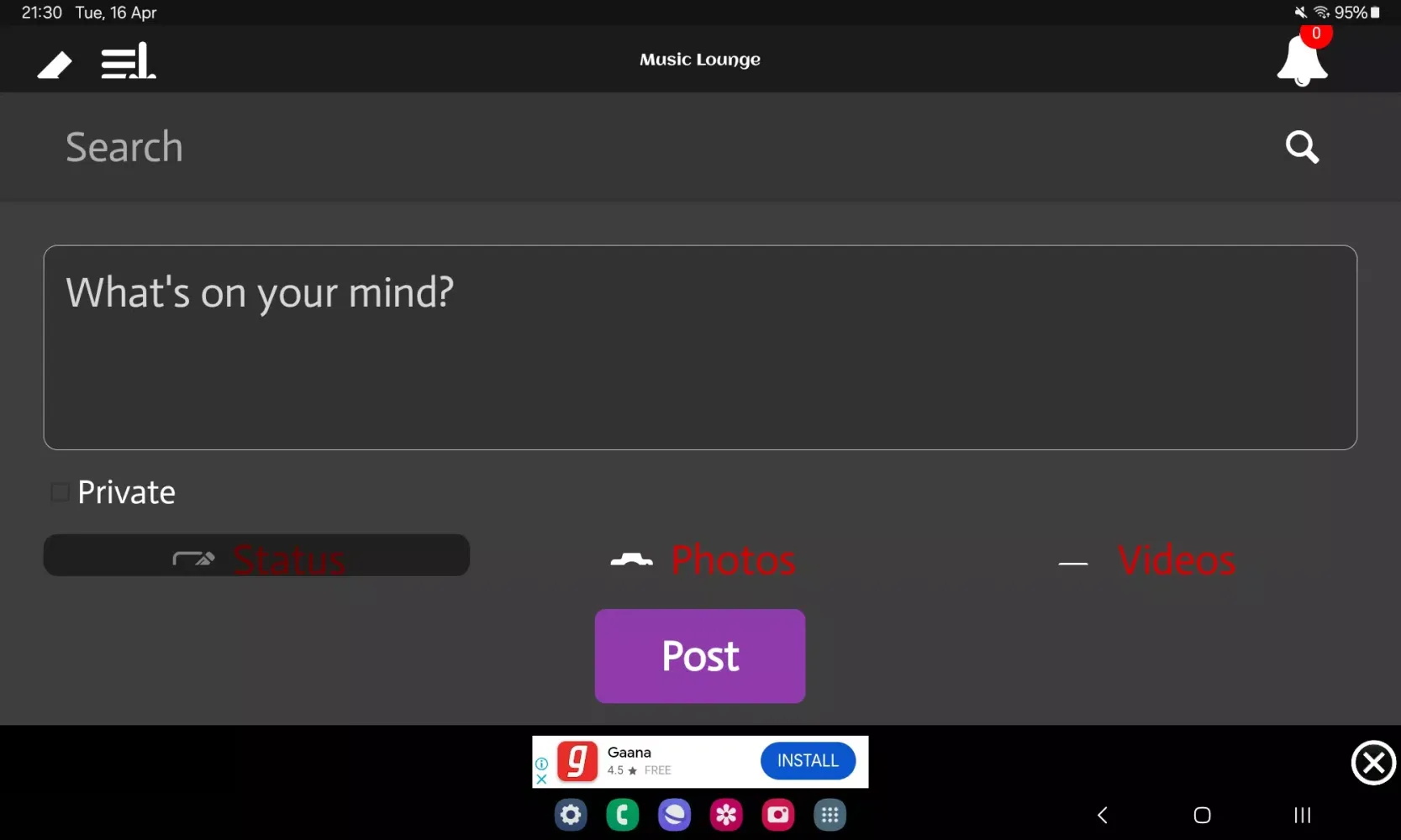 Music Lounge Radio Screenshots
