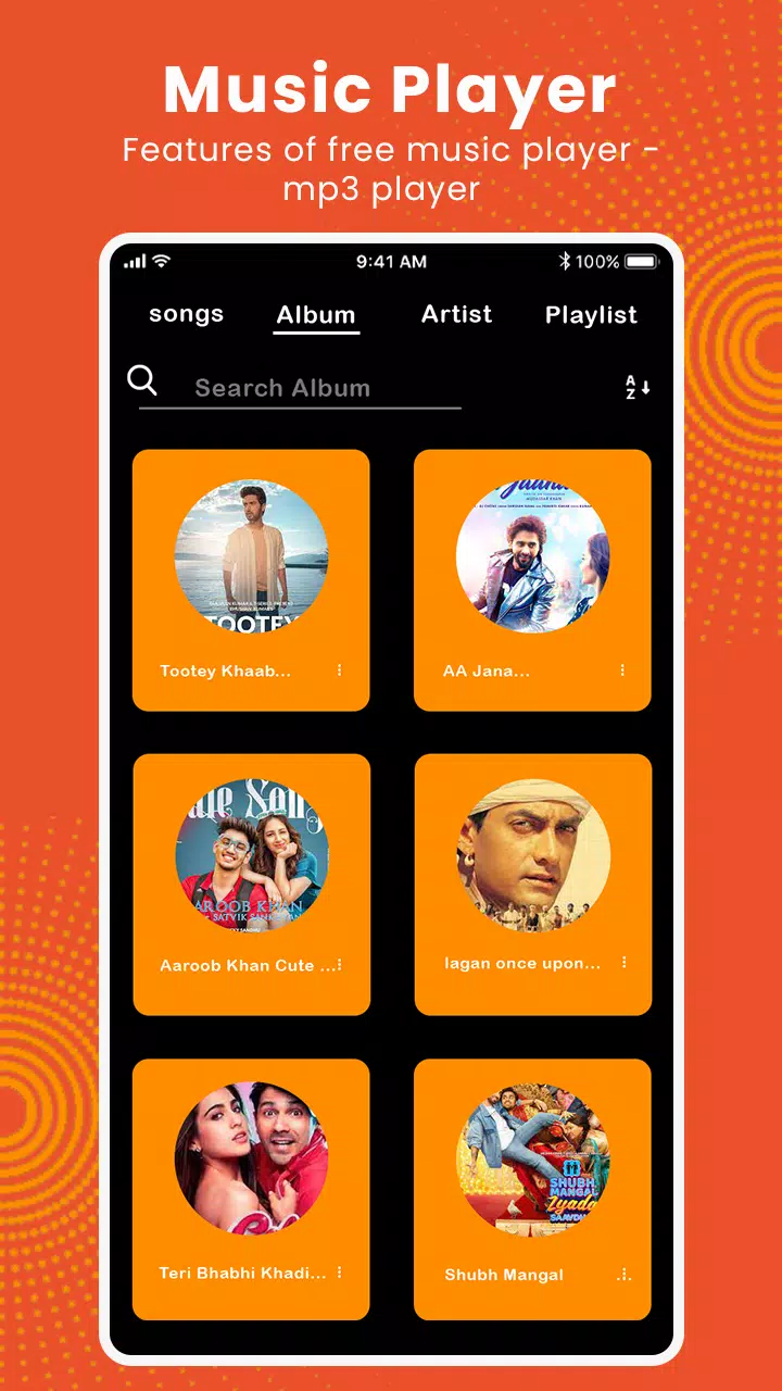Music Player Screenshots
