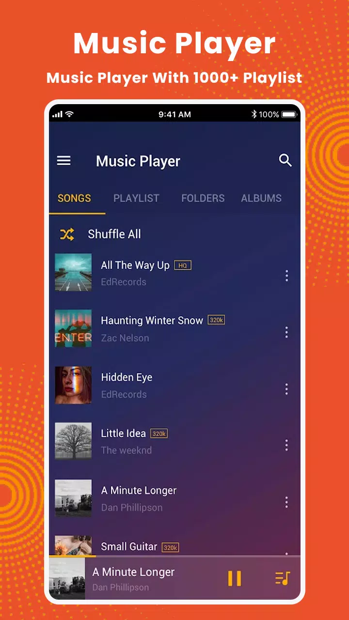 Music Player Screenshots