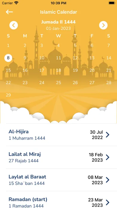 Muslim World - Prayers & Qibla स्क्रीनशॉट
