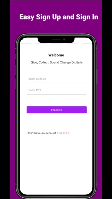 Captures d'écran de MyChange App