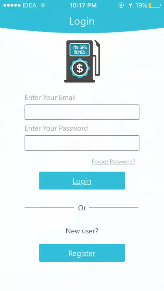 Ảnh chụp màn hình của My Gas Money