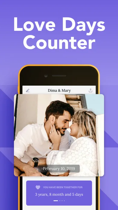 My Luv: Relationship Counter Screenshots