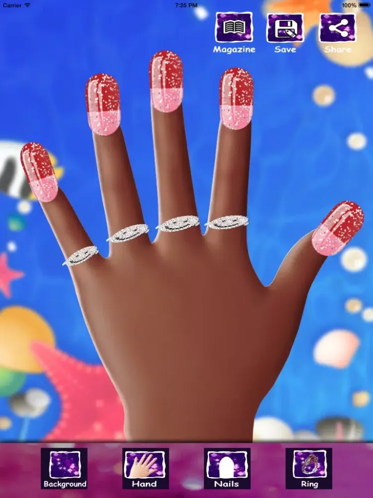 Nail Salon - Makeover Nails Art and Glow Nails Beauty Salon iPad  Ekran Görüntüleri
