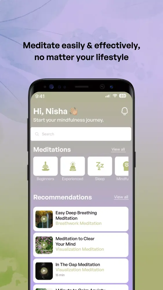 ภาพหน้าจอของ Nama Meditation
