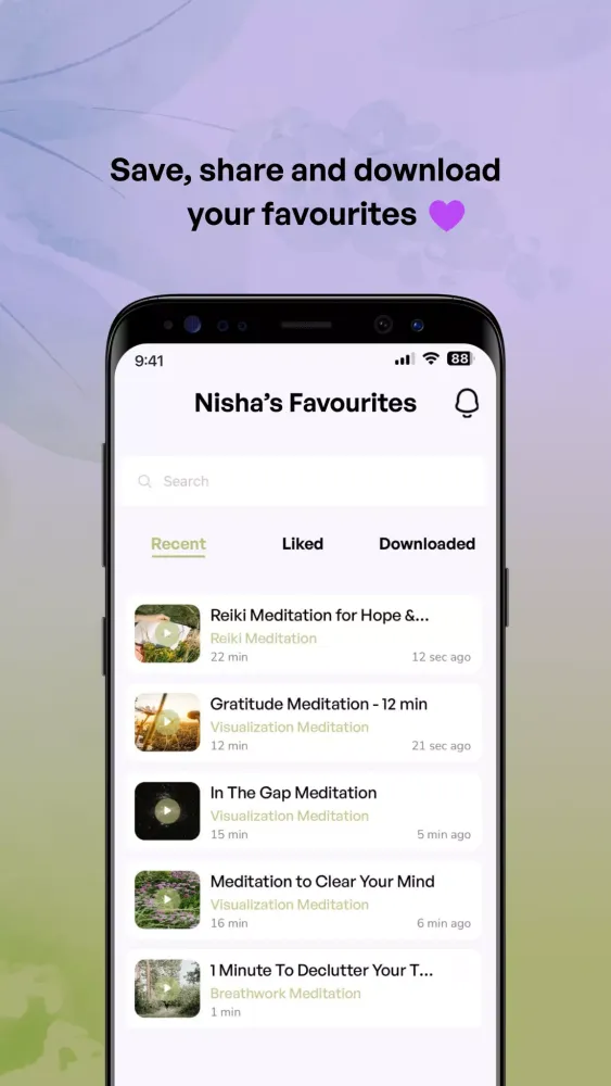 ภาพหน้าจอของ Nama Meditation