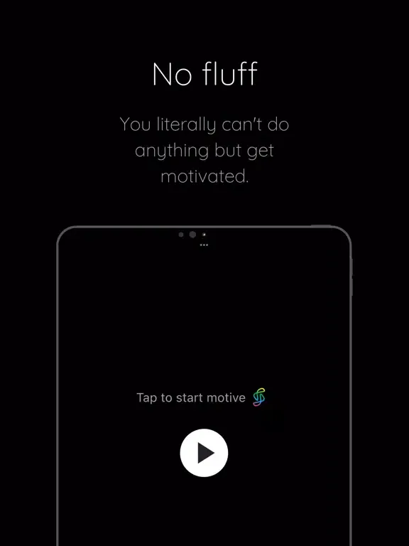 motive: nano motivation iPad  Screenshots