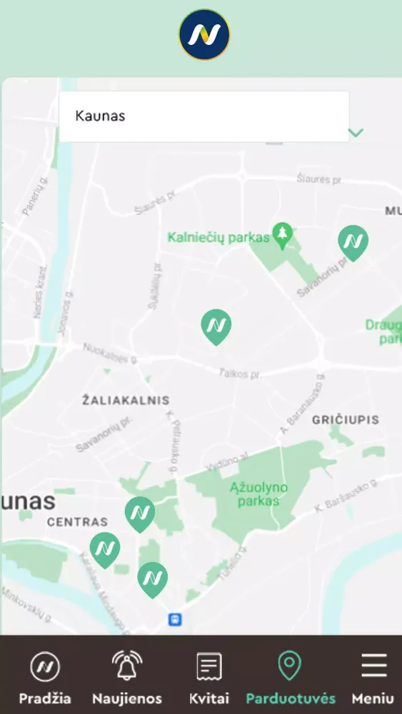 NARVESEN Lietuva Screenshots