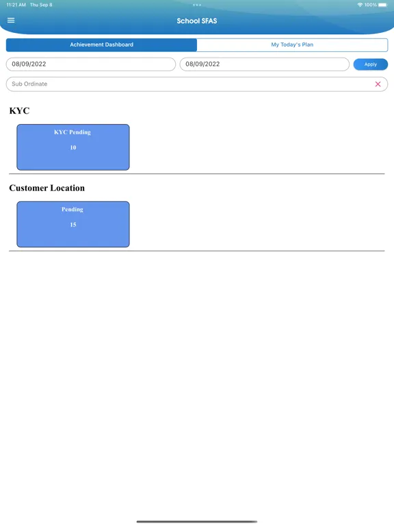 SchoolSFA - Navneet iPad 应用截图