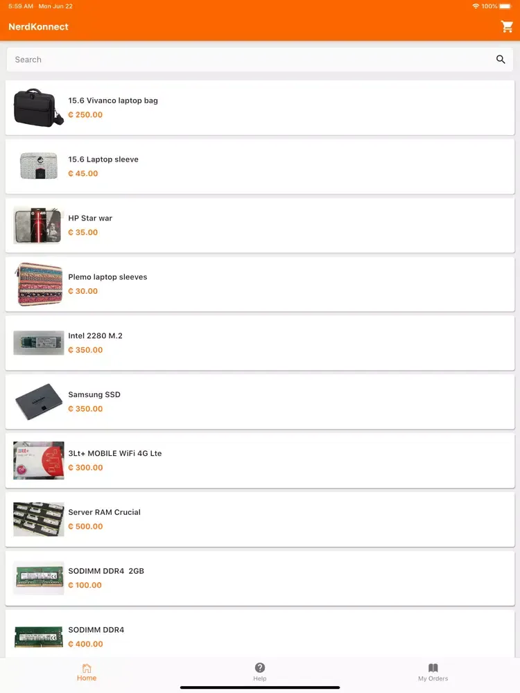 NerdKonnect iPad  スクリーンショット