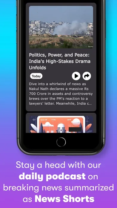 NewsTok - Credible News Briefs سکرین شاٹس