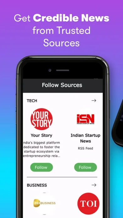 NewsTok - Credible News Briefs سکرین شاٹس