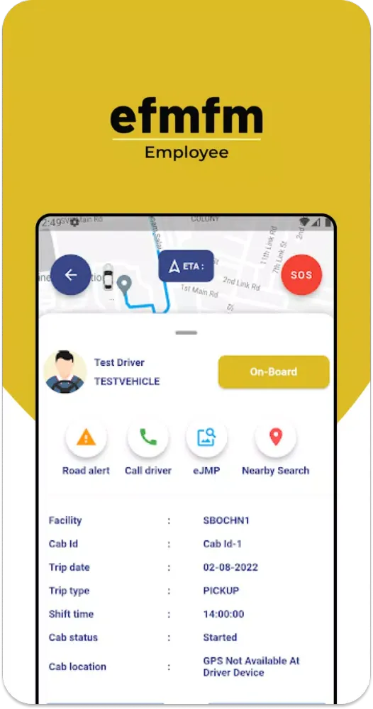 Screenshot di eFmFm - Employee App