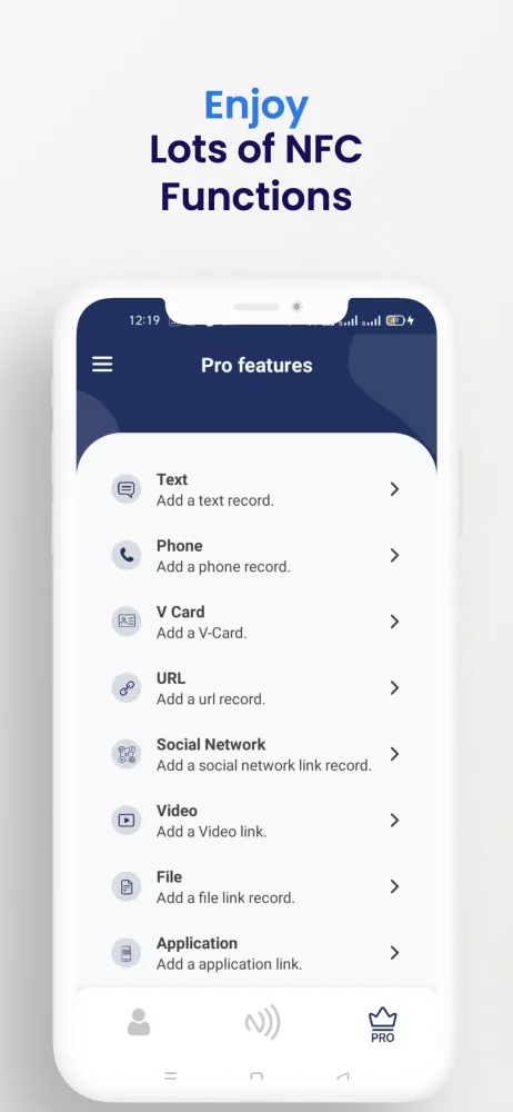NFC Tag Tool スクリーンショット