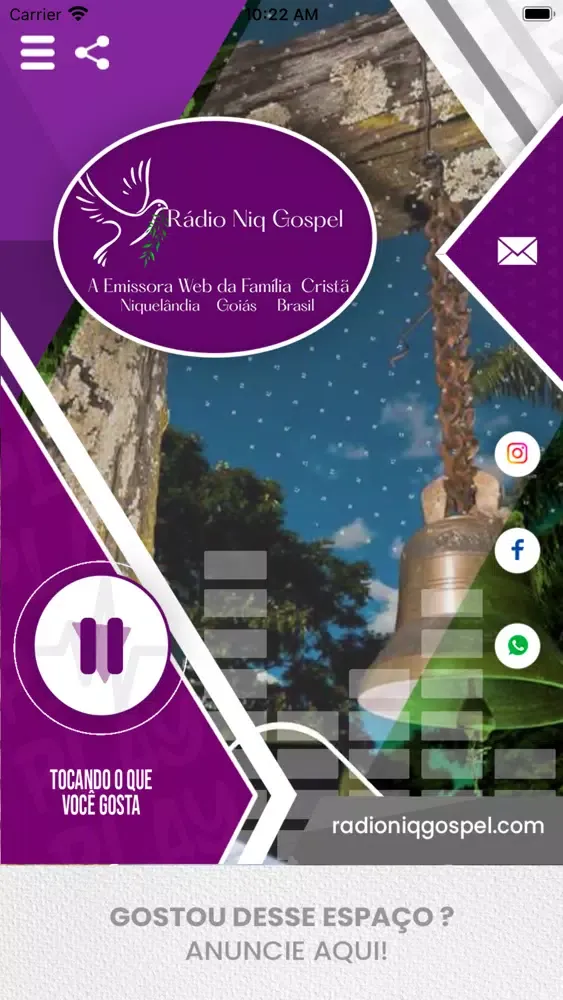 Скриншоты Rádio Niq Gospel