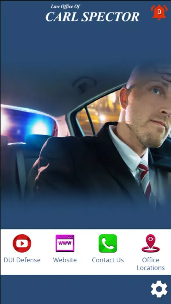 Ảnh chụp màn hình của NJ DUI Lawyer Carl Spector