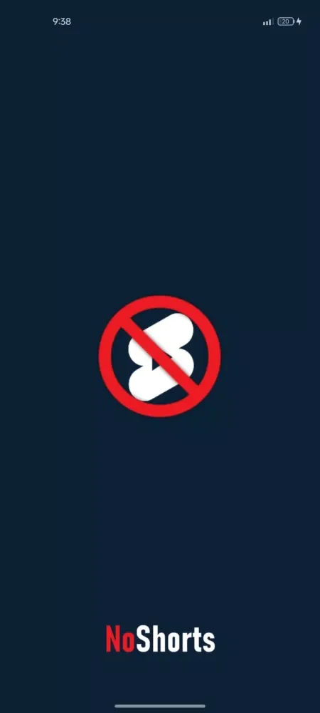 No Shorts Disable Shorts/Reels应用截图