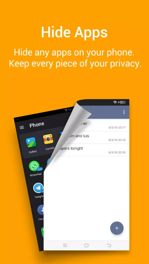 Notepad应用截图