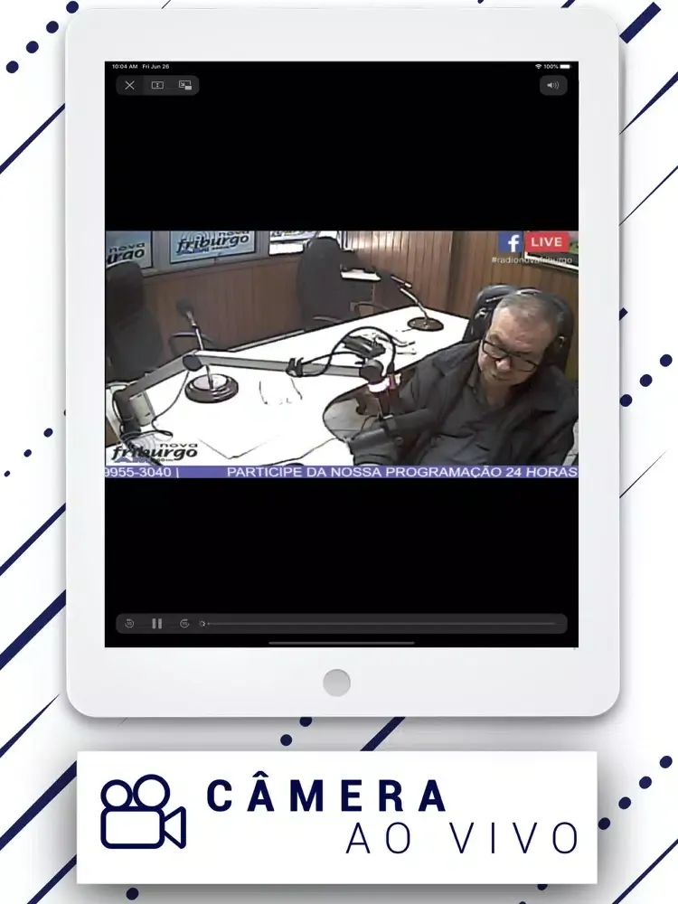 Capturas de pantalla de Friburgo FM iPad 