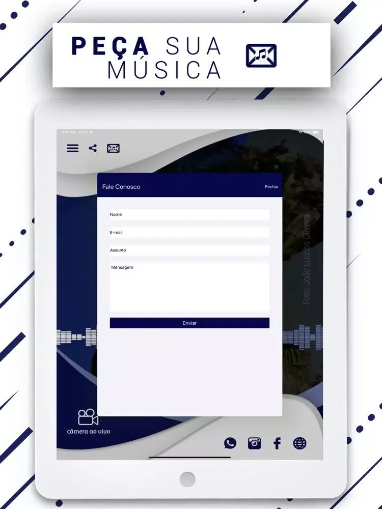 Capturas de pantalla de Friburgo FM iPad 