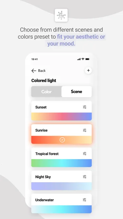 Screenshot di ChromaComfort™
