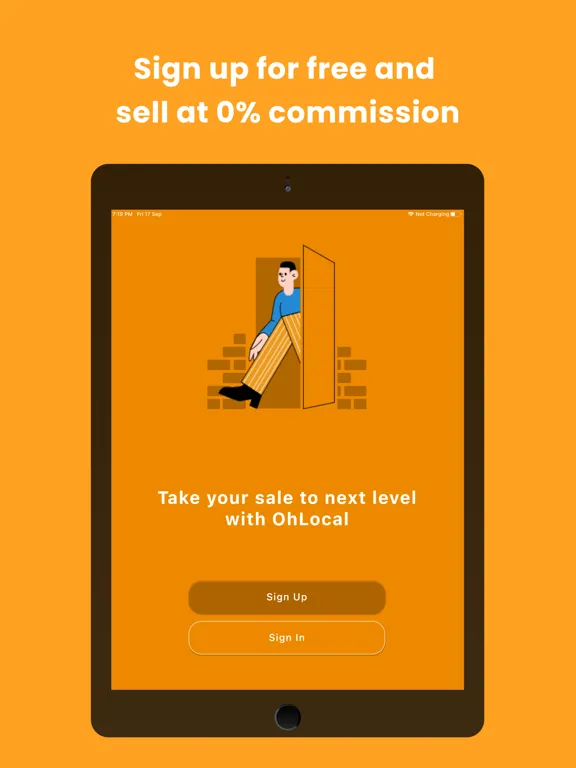 Capturas de pantalla de OhLocal Seller- Sell with Ease iPad 