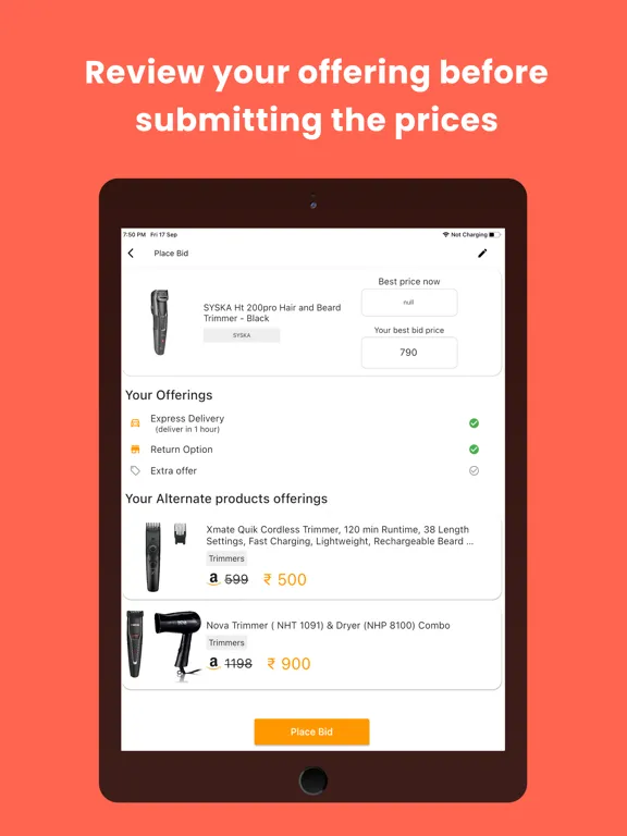 Capturas de pantalla de OhLocal Seller- Sell with Ease iPad 