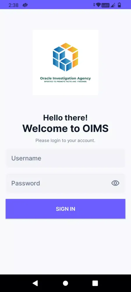 OIMS Screenshots