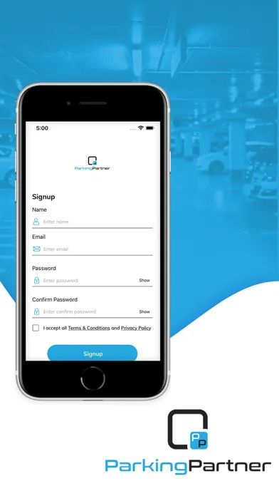 Capturas de tela do Parking Partners | OneStop