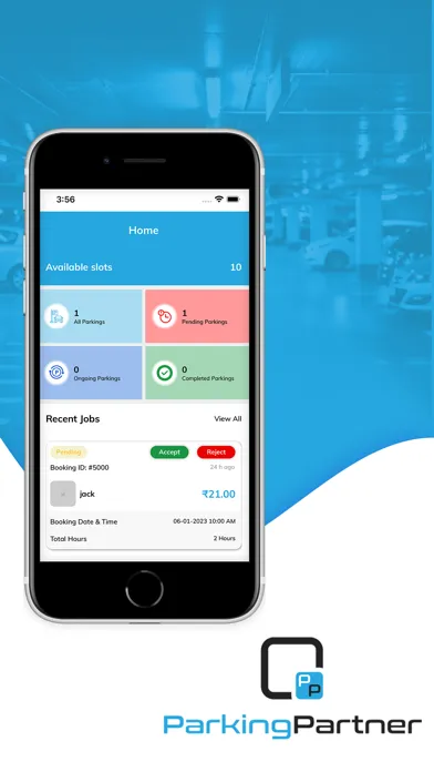 Capturas de tela do Parking Partners | OneStop