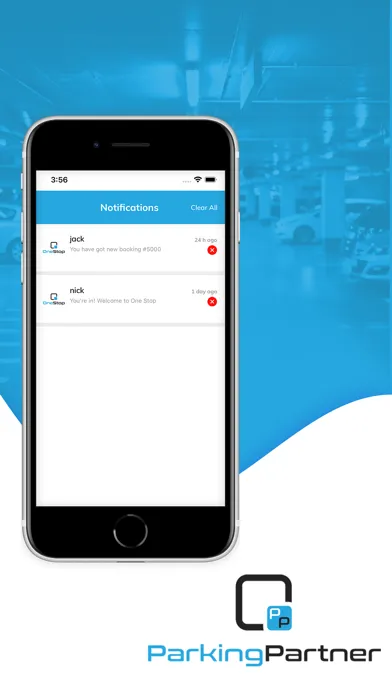 Capturas de tela do Parking Partners | OneStop