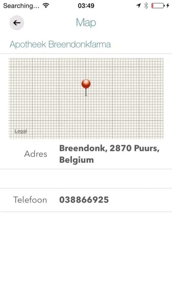 Screenshot di Apotheek Breendonkfarma