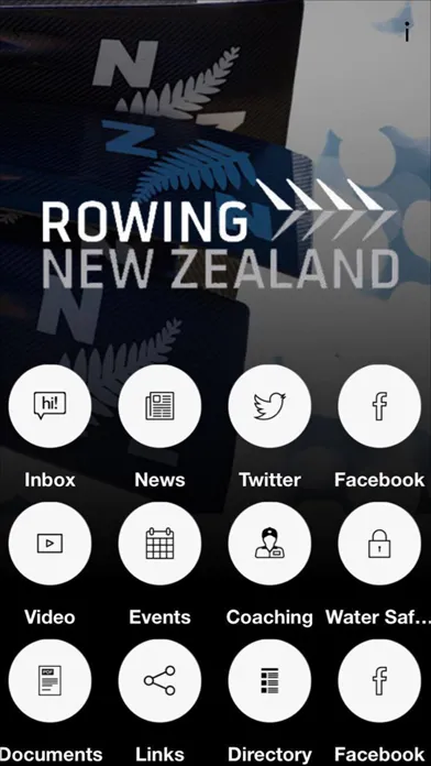 Captures d'écran de Rowing NZ