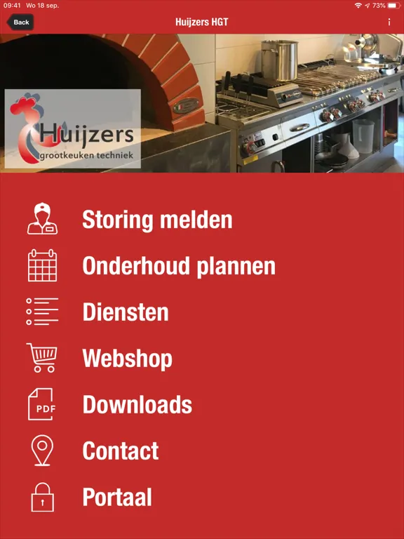 Screenshot di Huijzers HGT iPad 