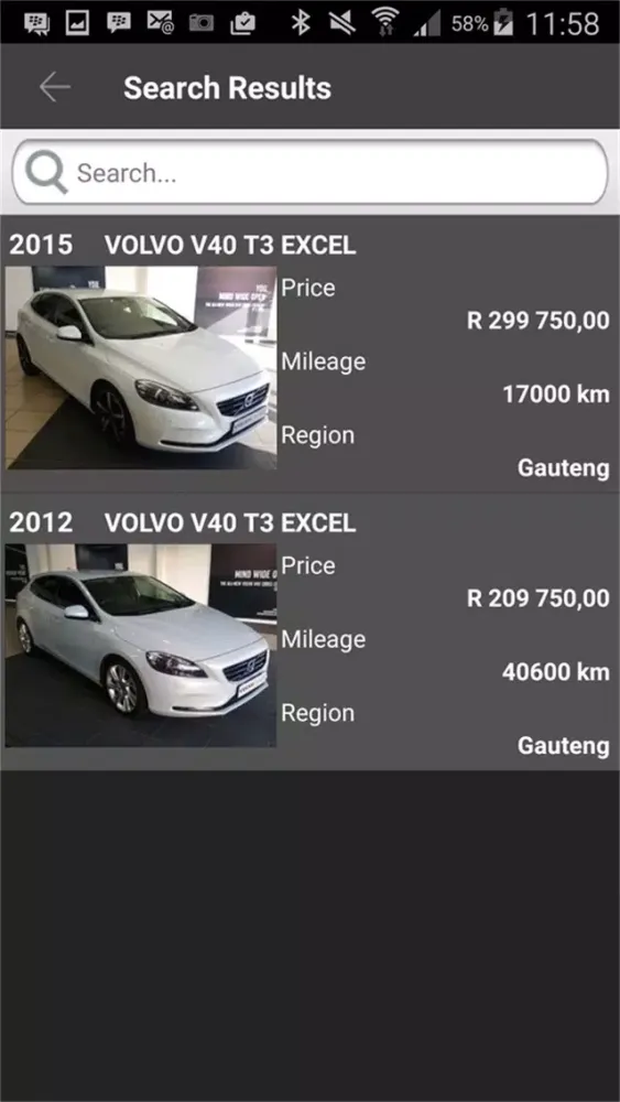 CMH Volvo Cars Umhlanga স্ক্রিনশট