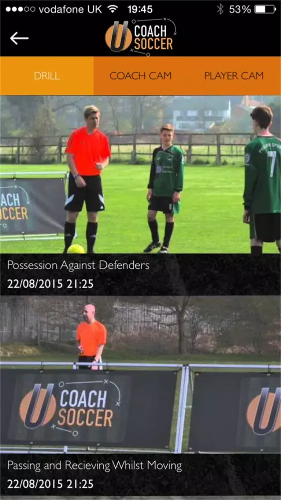 UCoach Soccer سکرین شاٹس