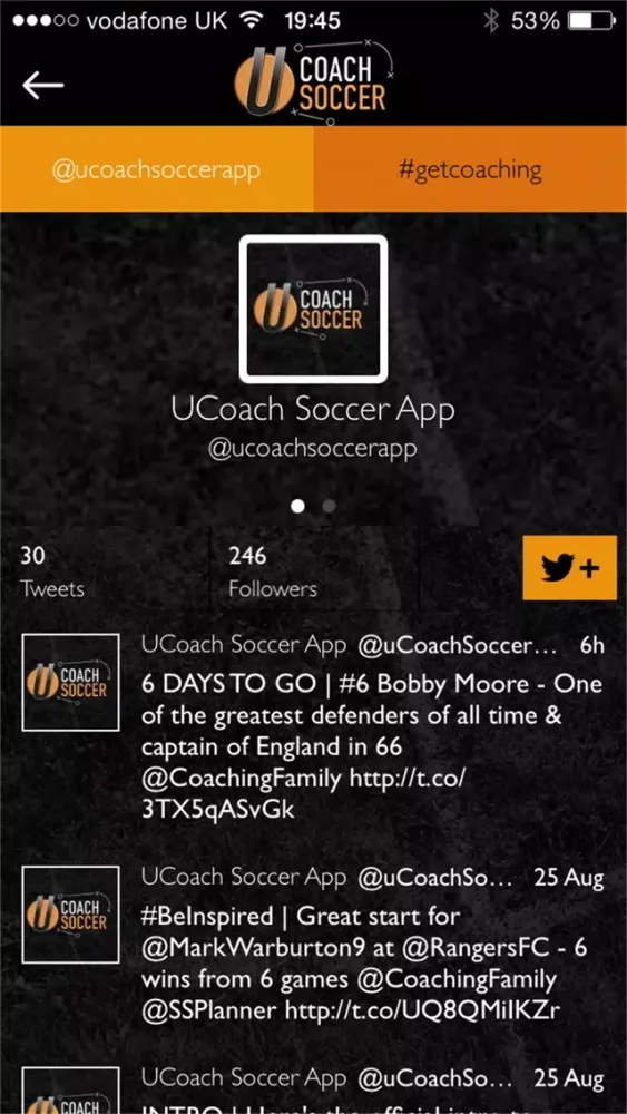 UCoach Soccer سکرین شاٹس