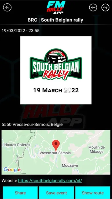 FM rally APP Ekran Görüntüleri