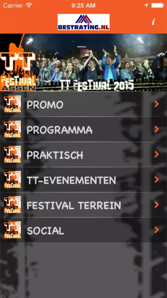Capturas de tela do TT Festival Assen 2015